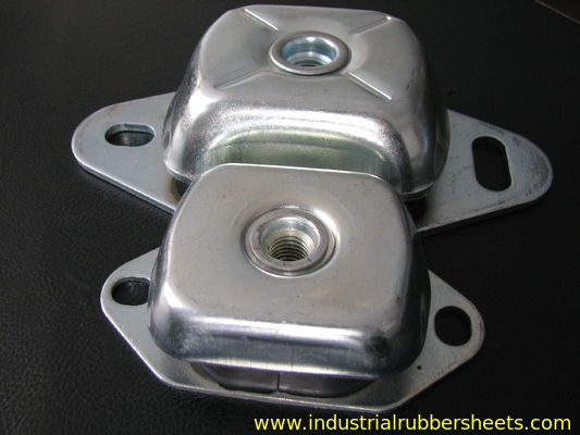 Giá đỡ cao su chịu lực căng cao với bề mặt nhẵn và kim loại mạ kẽm để giảm chấn rung cho hàng hải