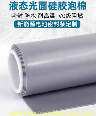 High Elongation Silicone Rubber Sheet with Temperature Range -60°C to +260°C and Tear Strength 26-42N/mm