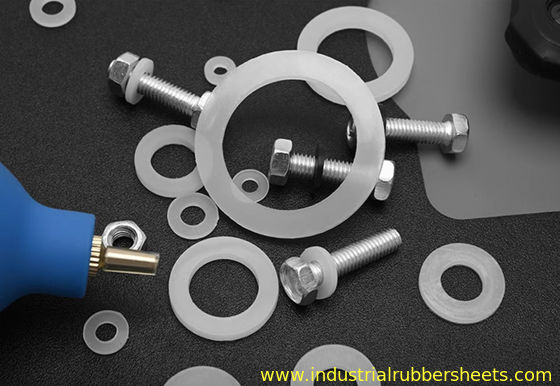 Vòng đệm silicon cấp thực phẩm với cấu trúc ô kín, kích thước tùy chỉnh cho ứng dụng niêm phong