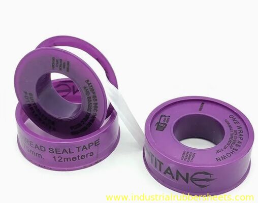 Dây dán PTFE màu trắng có độ bền kéo 8Mpa thích hợp cho các ứng dụng niêm phong cơ học