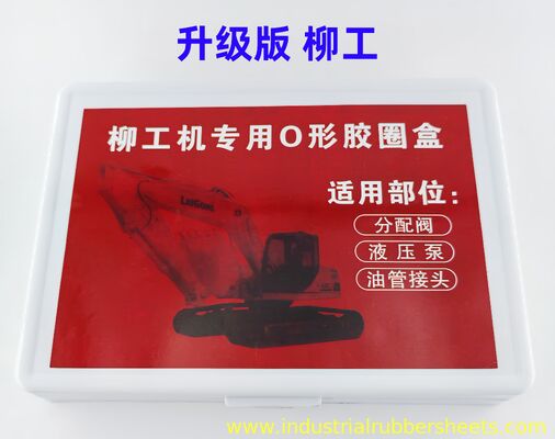 Bộ phớt chữ O và bộ phớt thủy lực chịu dầu, chịu hóa chất, chịu nhiệt độ cao cho máy xúc