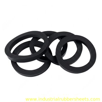 Food Grade Closed Cell Silicone Rubber Washers High Temperature Resistant Silicone Foam Gasket