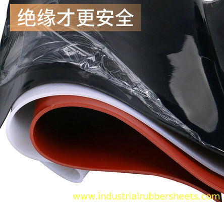 Tấm cao su silicone cường độ kéo 7.0-12.0Mpa loại công nghiệp, độ bền xé 26-42Nmm, vật liệu bền, linh hoạt