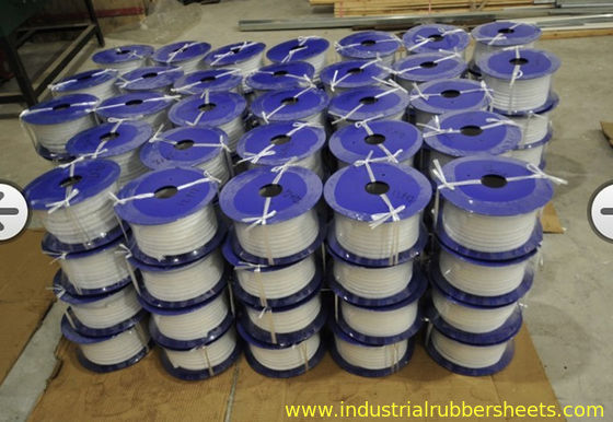 Food Grade PTFE Gasket Tape with 30-70 Shore A Hardness and 8Mpa Tensile Strength for Industrial Sealing