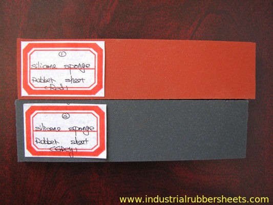 Tấm cao su xốp silicone ô kín với lớp keo 3M mặt sau chịu nhiệt độ cao