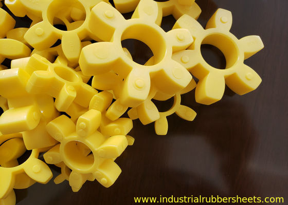 93 Shore A Độ cứng Polyurethane Khớp nối Vàng MS Khớp nối 30Mpa Độ bền kéo