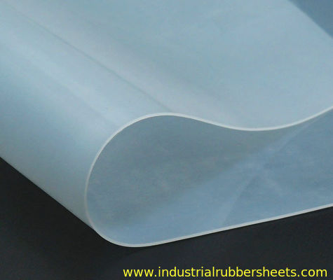 Bảng cao su silicone chất lượng thực phẩm xuyên suốt chống rách cho các ứng dụng khác nhau